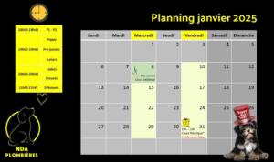 NDA Planning janvier n